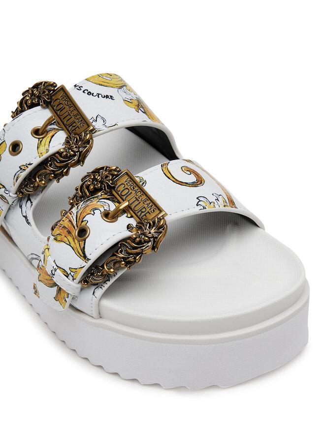 Versace Jeans Couture Chanclas Versace Jeans Couture 78VA3SM1 ZS366 G03 Blanco