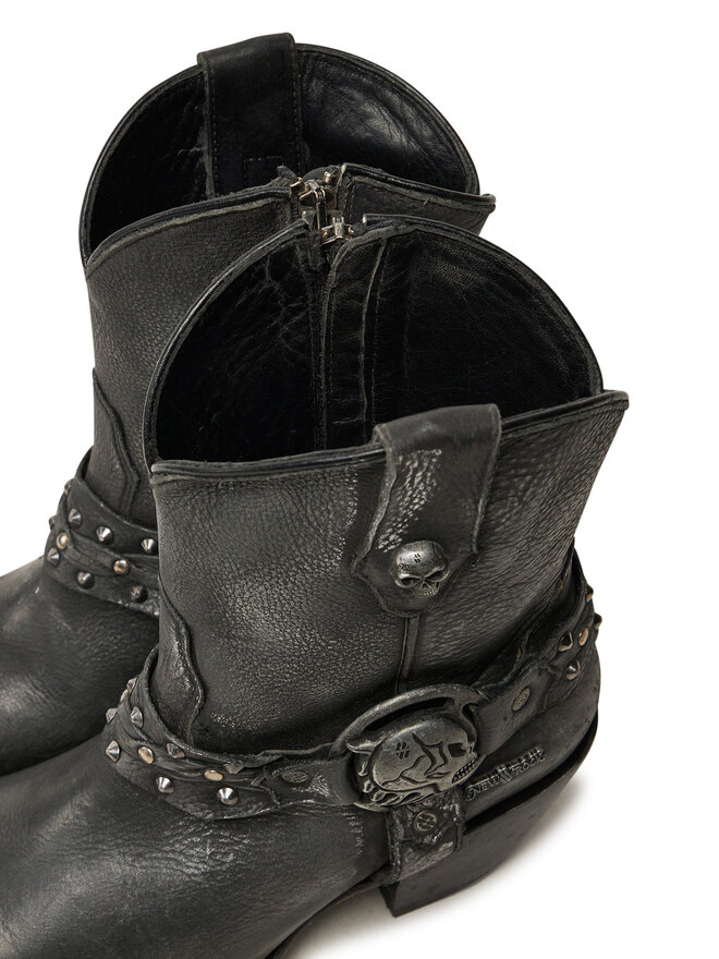 NEW ROCK Stivali texani NEW ROCK M-WSTM005-S1 Nero
