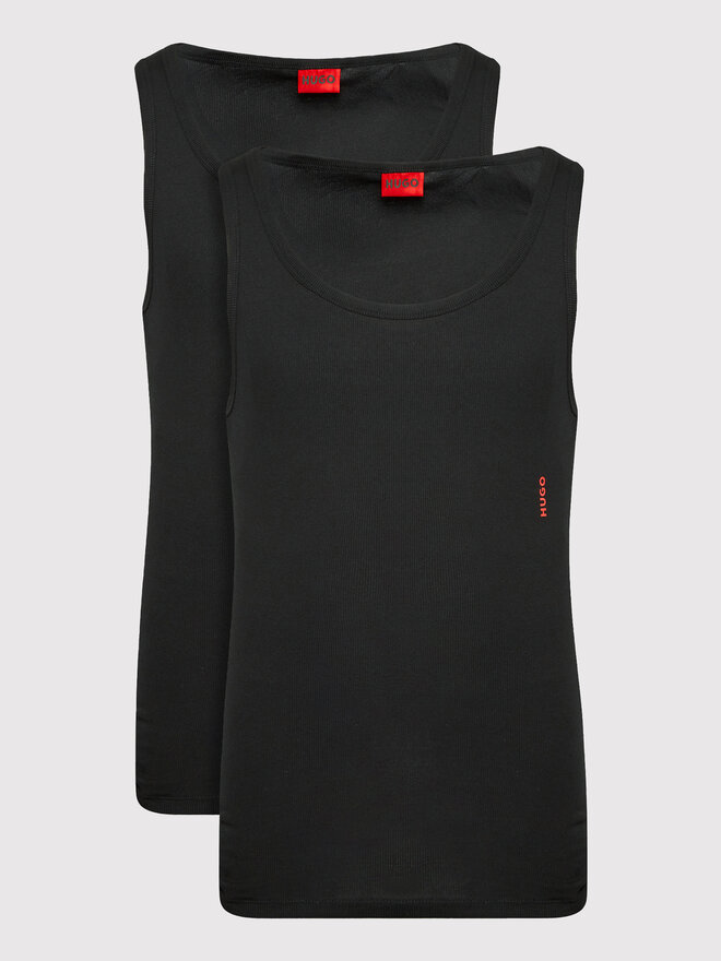 HUGO Hugo 2er-Set Tank-Tops 50469778 Schwarz Slim Fit