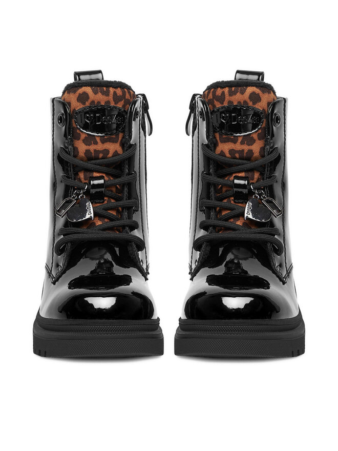 DeeZee Botines planos DeeZee CEO-CS5819-65 Negro