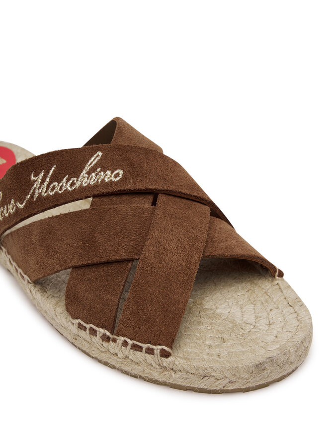 LOVE MOSCHINO Παντόφλες LOVE MOSCHINO JA28362G0MIG0300 Καφέ