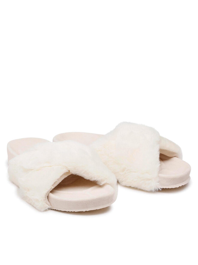 Polo Ralph Lauren Copati Polo Ralph Lauren Eleone Cross Band Slide FLF5222ARL-CRM Bež