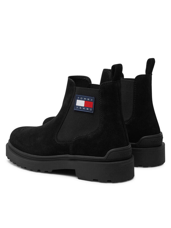 Tommy Jeans Боти тип челси Tommy Jeans EM0EM01468 Черен