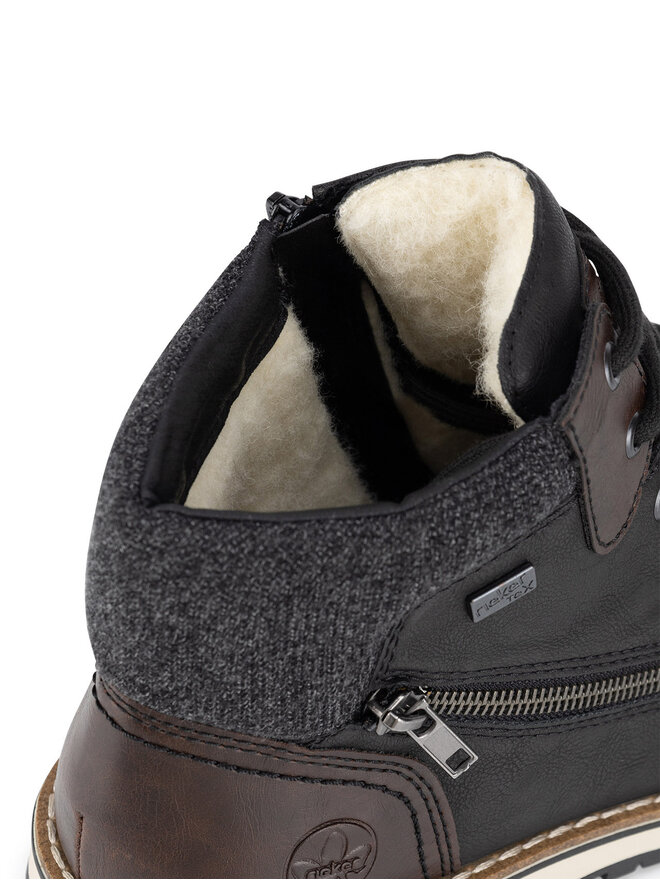 Rieker Μποτίνια Rieker 38441-01 Μαύρο