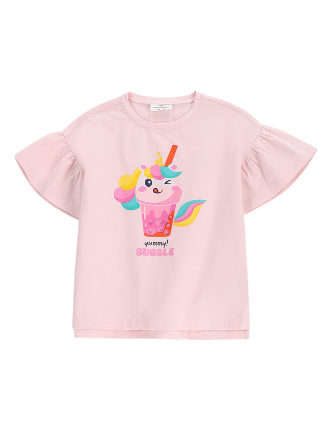Coccodrillo Coccodrillo Camiseta WC5143201HGK Rosa Regular Fit
