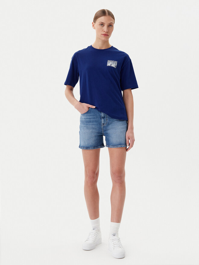 Napapijri Napapijri Majica S-Nice NP0A4IG4 Modra Regular Fit