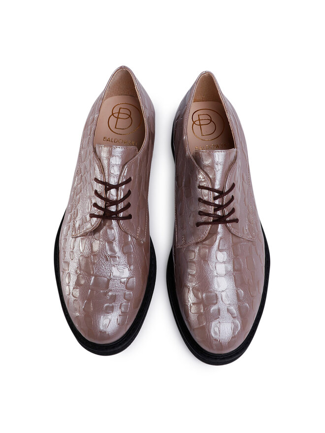 Baldowski Oxford Schuhe Baldowski D03174-REBE-003 Rosa