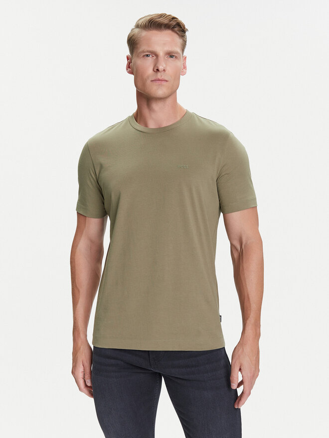 BOSS BOSS Camiseta Thompson 01 Verde Regular Fit