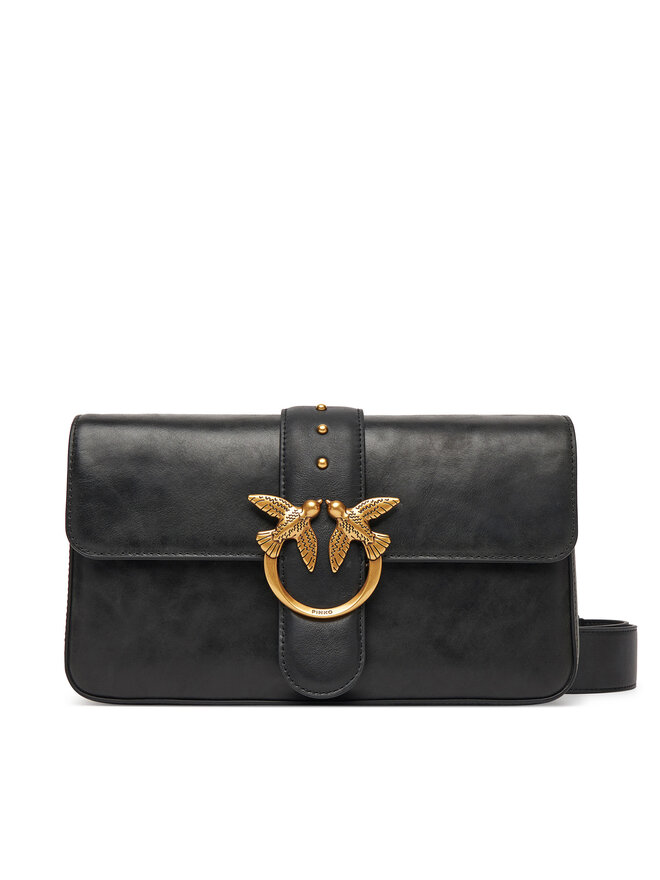PINKO Handtasche PINKO Love One Classic Slouchy Fl PE 25 PLTT 104524 A2C2 Schwarz