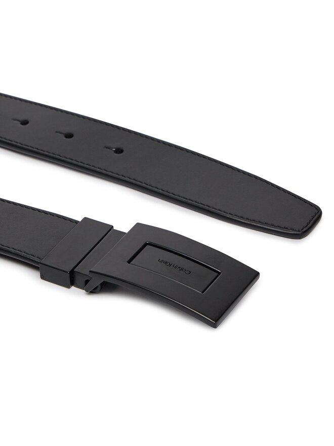 Calvin Klein Herrengürtel Calvin Klein Adj/Rev Formal Plaque 35Mm K50K511561 Schwarz