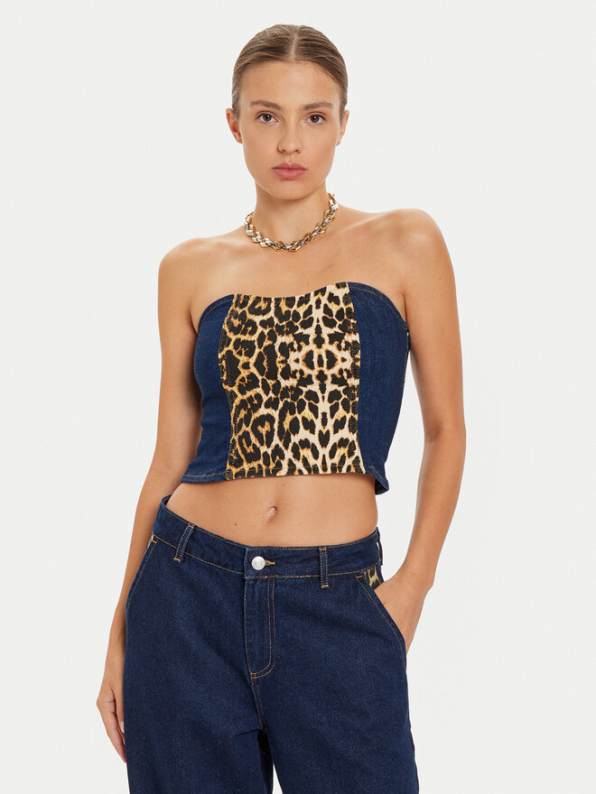 Noisy May Noisy May Felső 27033511 Sötétkék Slim Fit