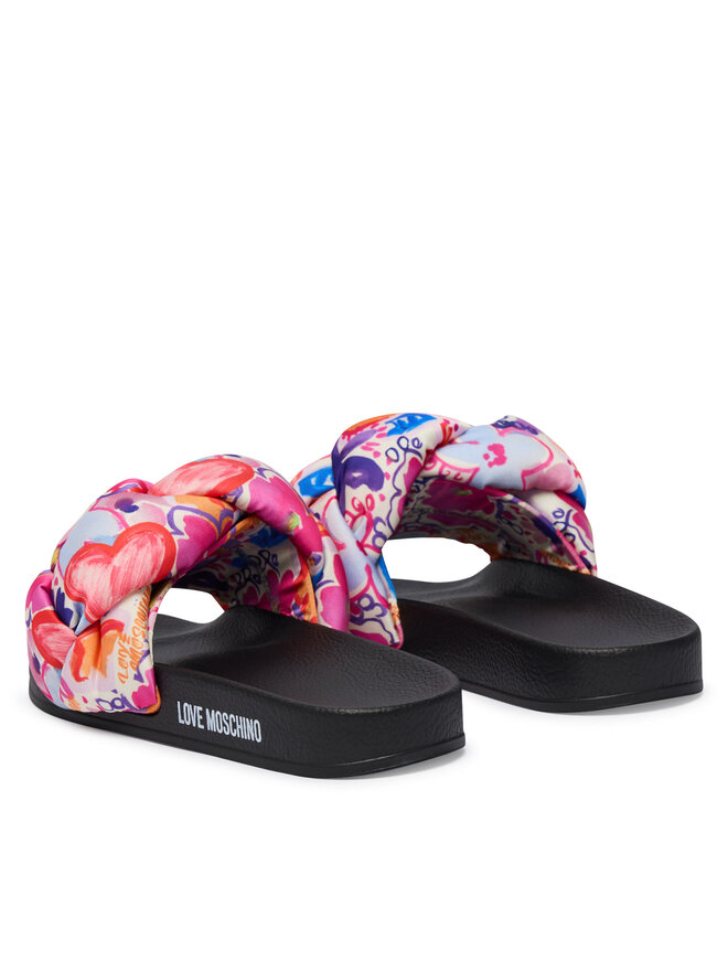 LOVE MOSCHINO Шльопанці LOVE MOSCHINO JA28312G0OIW465A Кольоровий