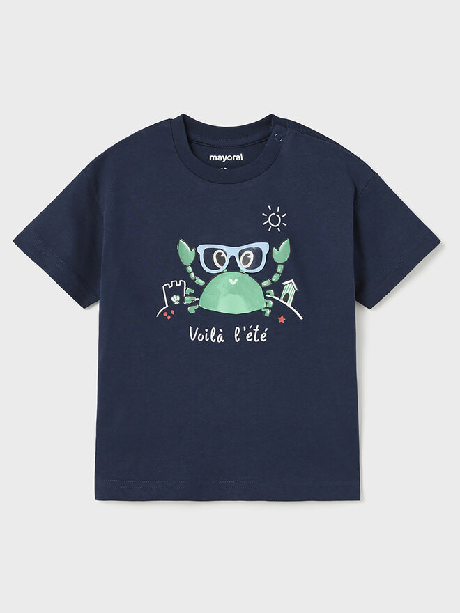 Mayoral Mayoral T-Shirt 1026 Dunkelblau Regular Fit