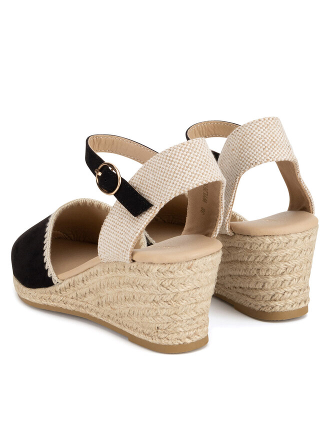 Jenny Fairy Espadrilles Jenny Fairy WYL2610-1 Schwarz