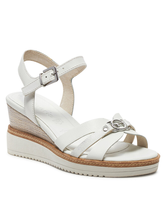Tamaris Sandale Tamaris 1-28010-42 Alb
