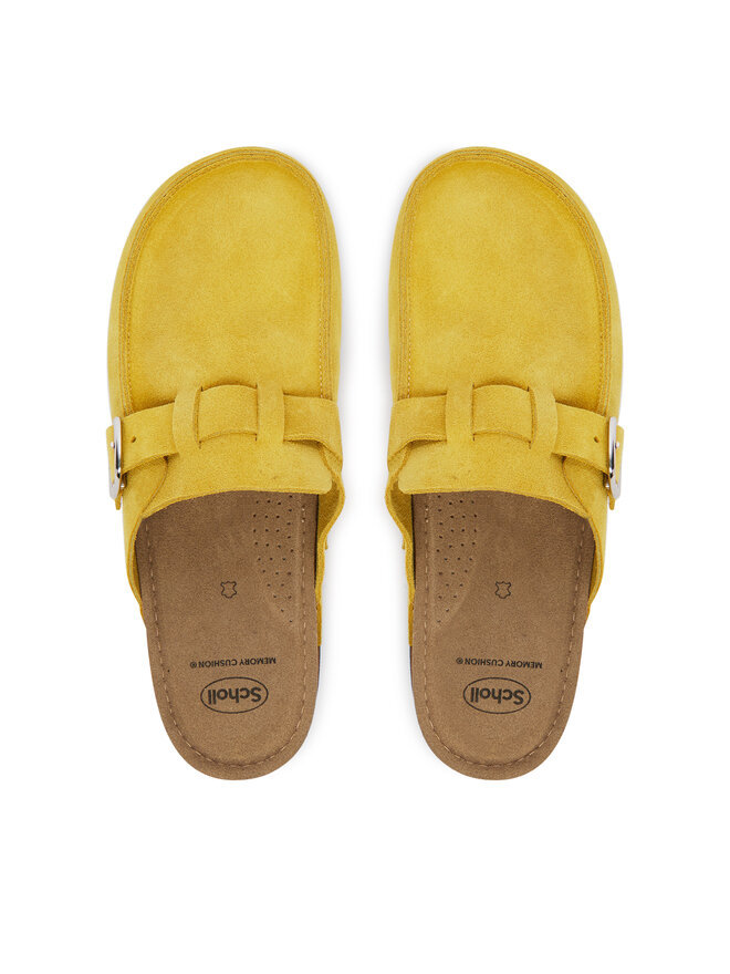 Scholl Шльопанці Scholl Bora Maccasin MF31715 Жовтий