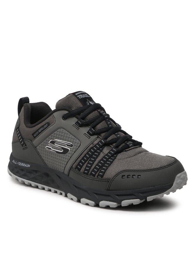 Skechers Bakancs Skechers Escape Plan 51591/CCBK Szürke