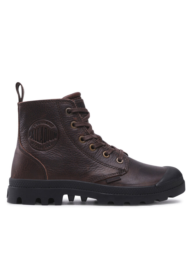 Scarponcini Palladium Pampa Zip Lth Ess 76888 248 M Marrone escarpe