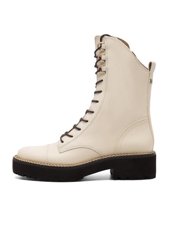 SAM EDELMAN Bokacsizma SAM EDELMAN H8592L2100 Ekru