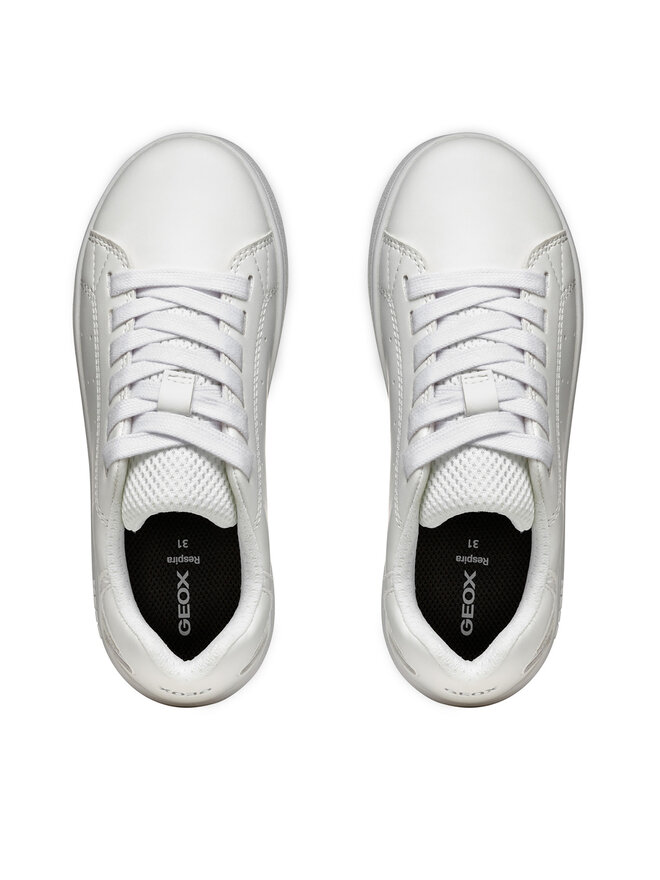 Geox Sneakersy Geox J Eclyper J55LSB 000BC C1000 S Biały