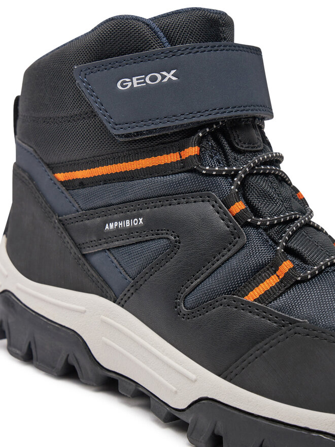 Geox Zimski škornji Geox J Himalaya Boy B Abx J46FRD 050FU C0045 S Mornarsko modra