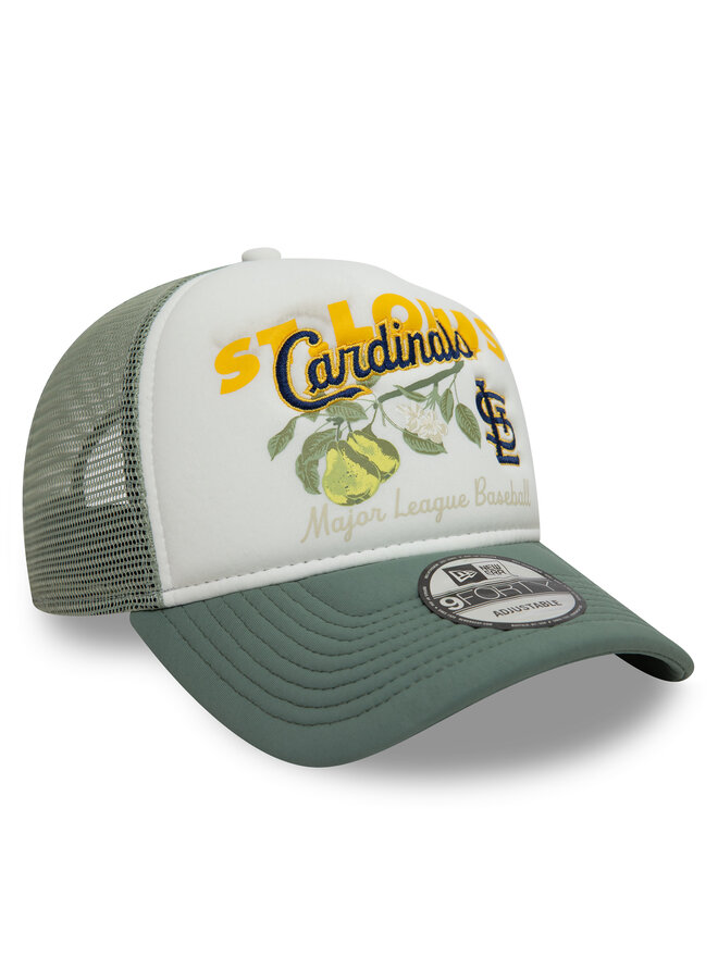 New Era Czapka z daszkiem New Era Fruit Graphic Trucker St. Louis Cardinals 60595259 Zielony
