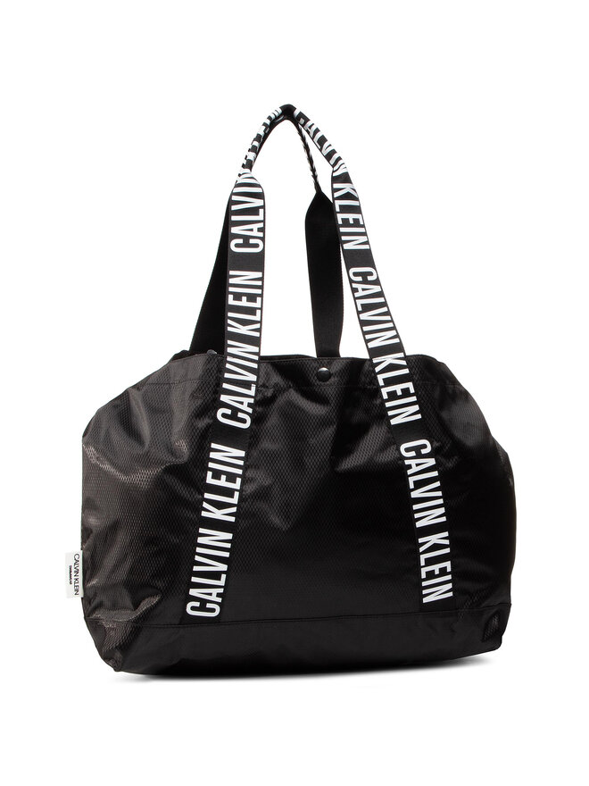 Handtasche Calvin Klein Swimwear Beach Tote K90KW00002 Schwarz eschuhe