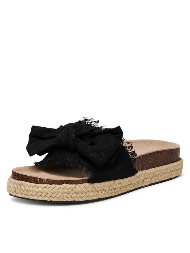 DeeZee Espadrilles DeeZee 92529 Fekete