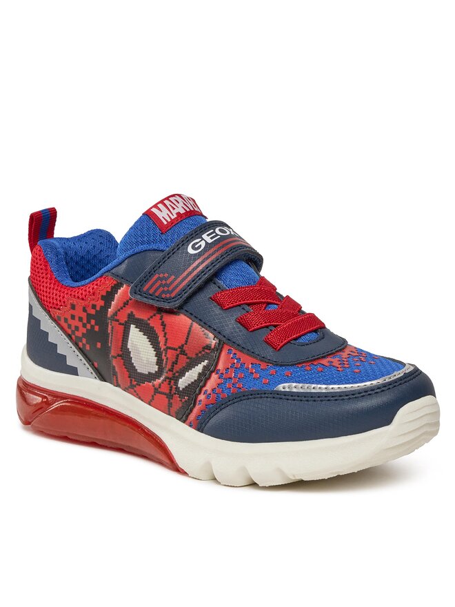 Geox Sneakersy Geox J Ciberdron Boy J45LBF 014CE C0735 D Granatowy