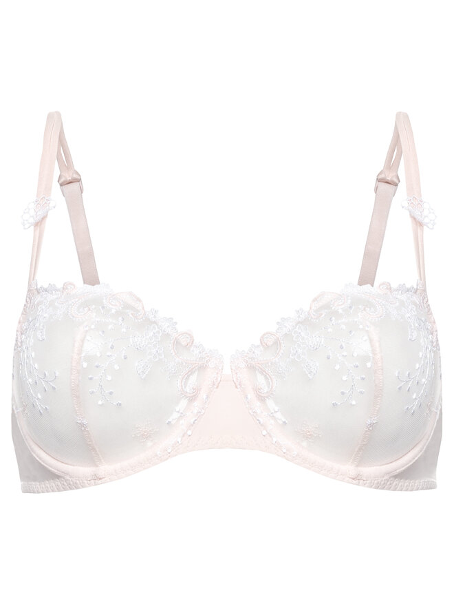 Simone Pérèle Simone Pérèle Pusiau dengta (balcony bra) liemenėlė Délice 12X330 Rožinė