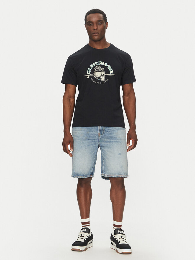 Quiksilver Quiksilver Marškinėliai EQYZT08056 Juoda Regular Fit