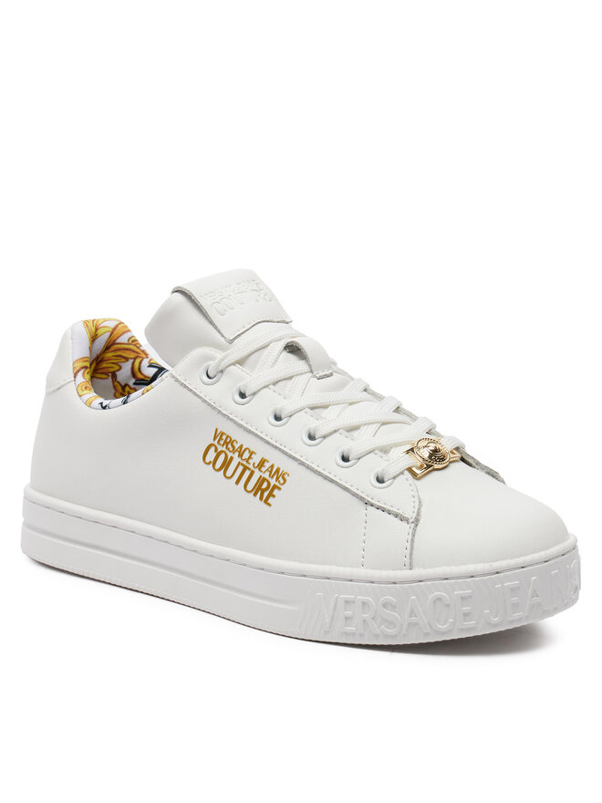Versace Jeans Couture Sneakersy Versace Jeans Couture 76VA3SKL Biały