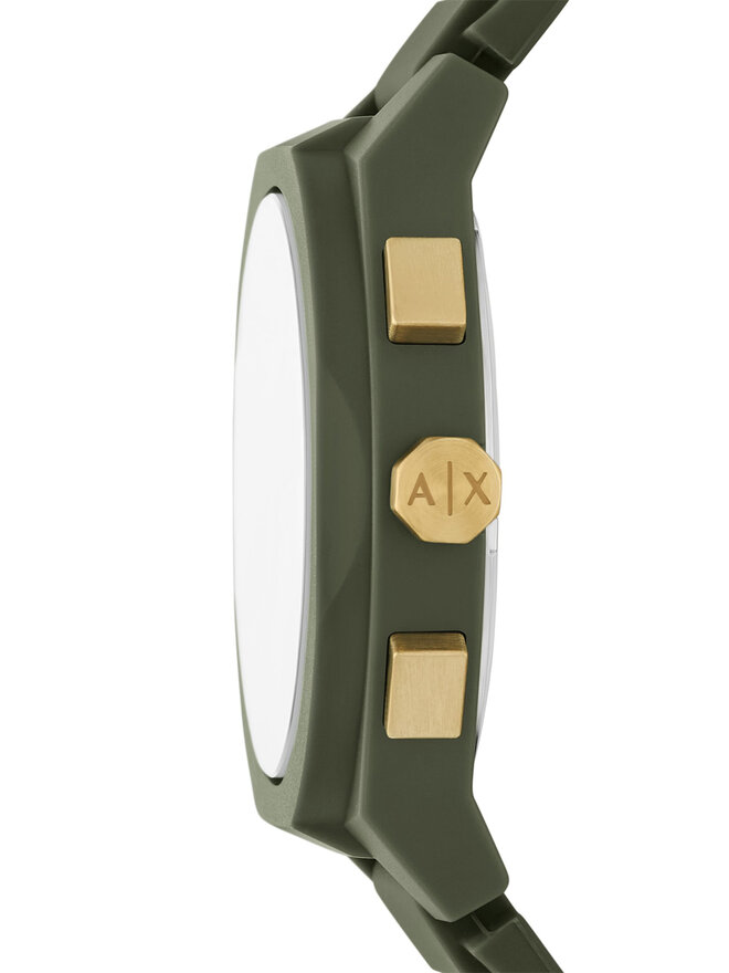 Armani Exchange Pulkstenis Armani Exchange Sync AX4169 Zaļš