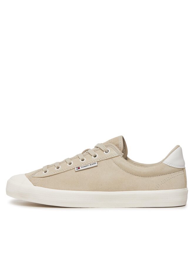 Tommy Jeans Tenisice Tommy Jeans Tjm Vulcanized Bumper Suede EM0EM01407 Bež