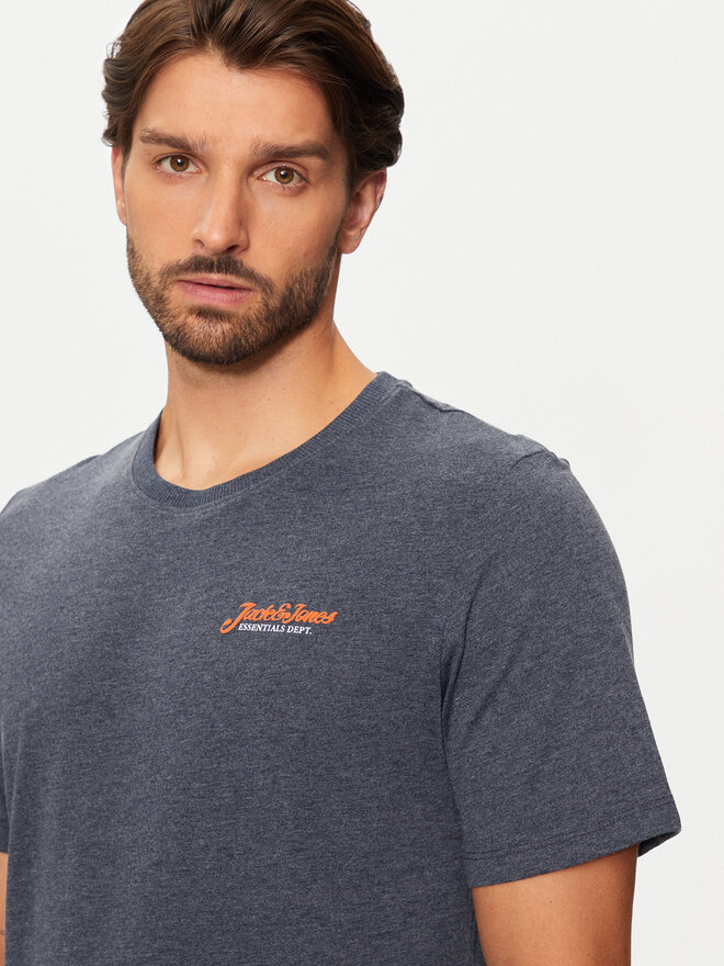 Jack&Jones Jack&Jones Póló Erik 12257603 Sötétkék Relaxed Fit