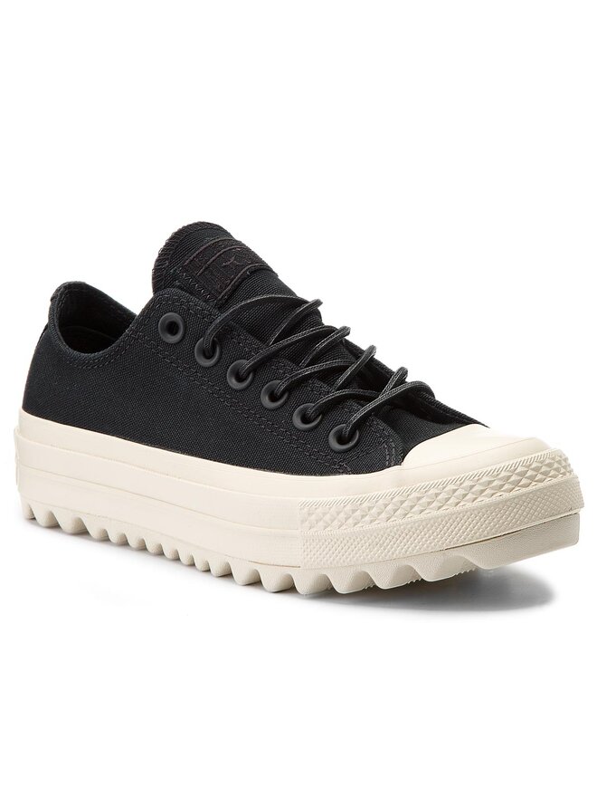 Trampki Converse Ctas Lift Ripple Ox 559860C Czarny eobuwie .pl