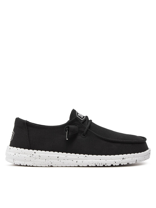 Hey Dude Halbschuhe Hey Dude Wendy Slub Canvas 40063-001 Schwarz