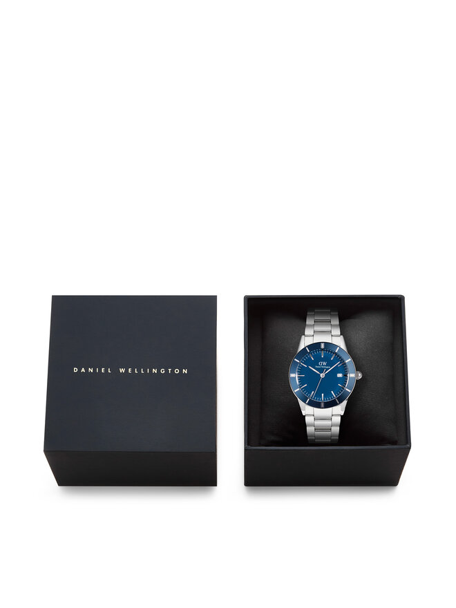 Daniel Wellington Pulkstenis Daniel Wellington Iconic Paradigma 40 DW00100820 Tumši zils