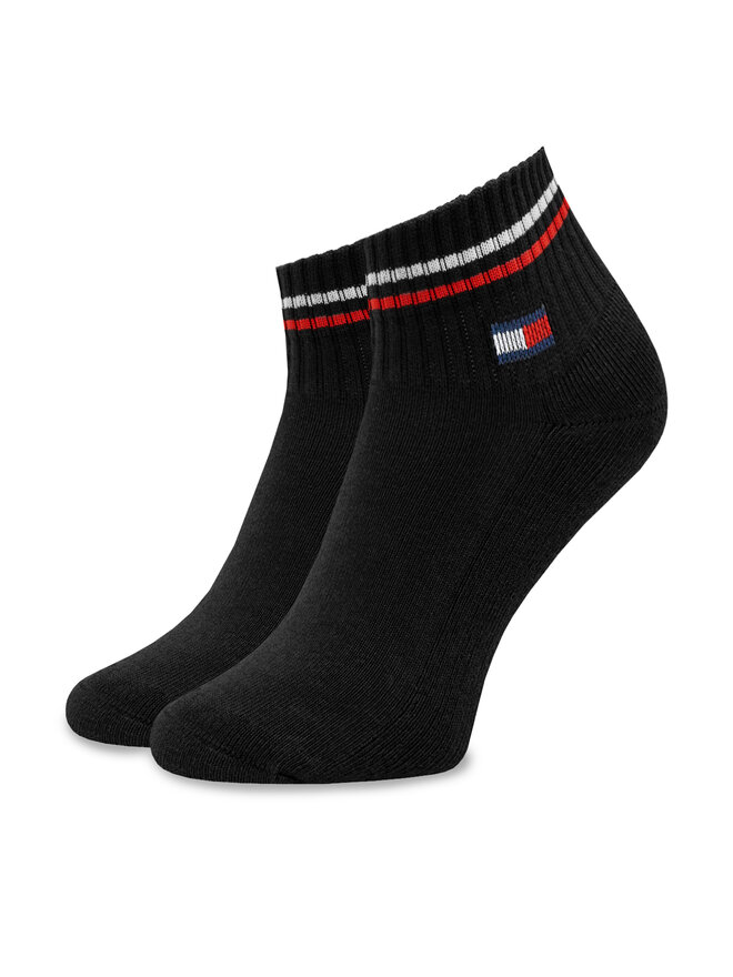 Tommy Hilfiger Zestaw 2 par niskich skarpet unisex Tommy Hilfiger 701228177 Czarny