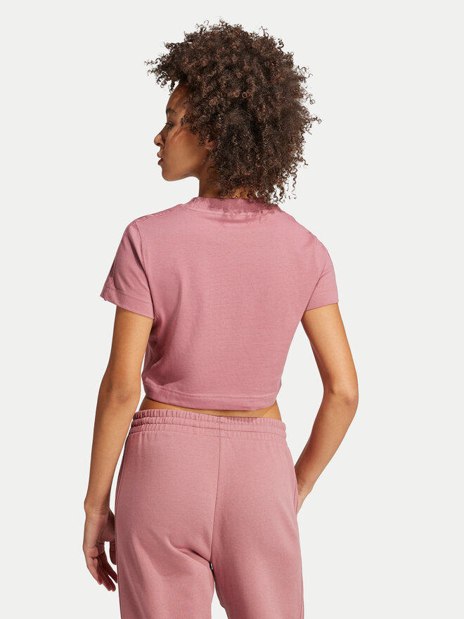 adidas adidas Marškinėliai ALL SZN 3-Stripes IY6849 Rožinė Slim Fit