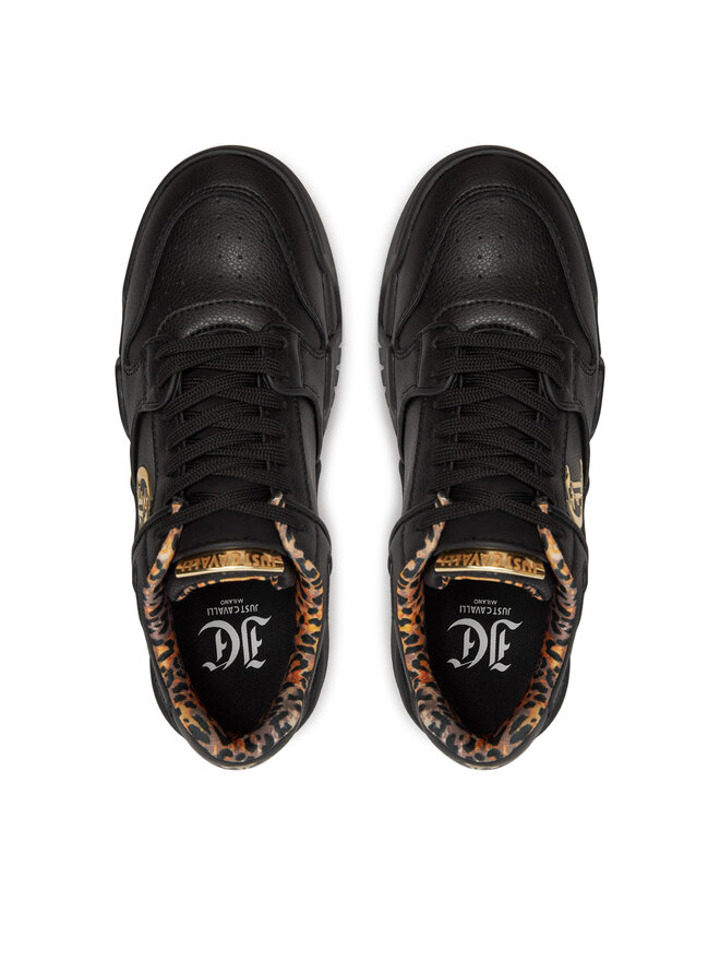 Just Cavalli Sneakersy Just Cavalli 76RA3SA1 Černá