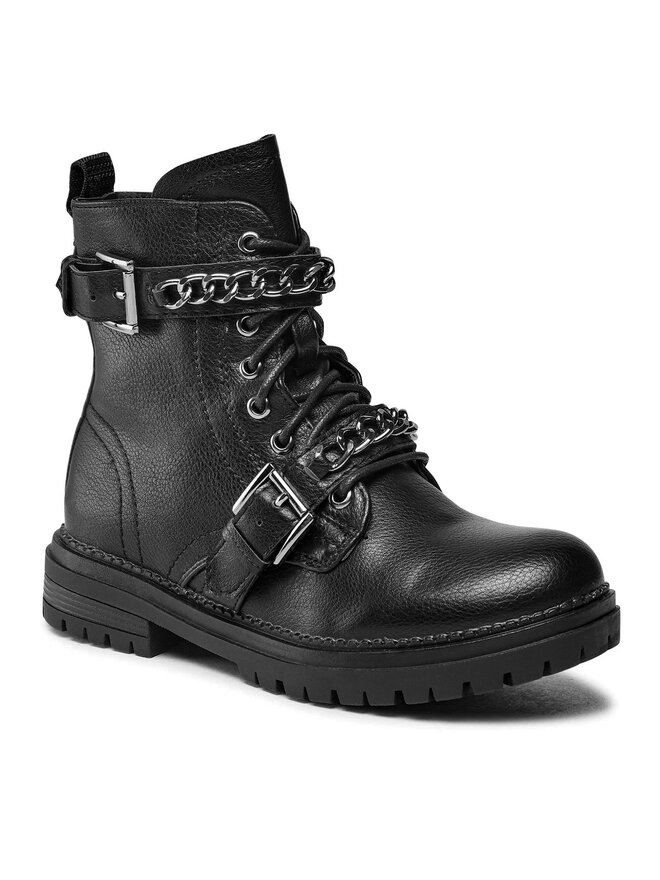 DeeZee Trapper stila apavi DeeZee CS5216-12 Melns