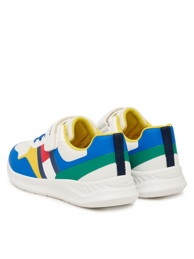 Tommy Hilfiger Sneakers Tommy Hilfiger Flag Low Cut Lace-Up/Velcro T1X9-34369-1843 S Bunt