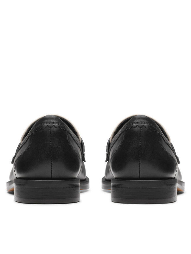 Clarks Μοκασίνια Clarks Straven Edge 26181270 Μαύρο