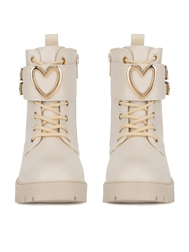 DeeZee Botines planos DeeZee CM231117-2 Beis