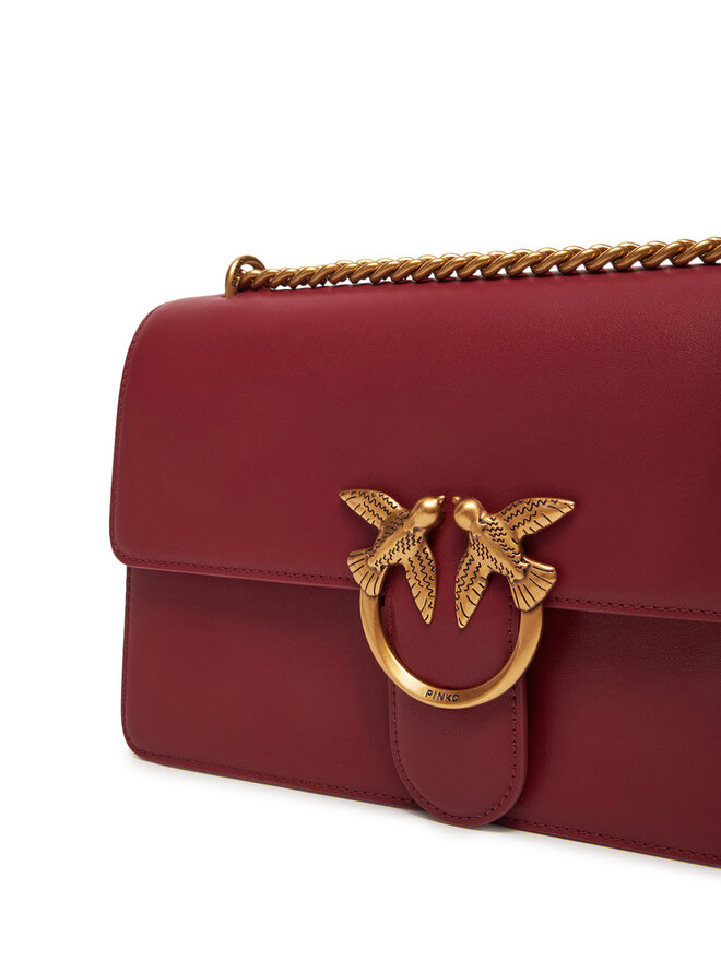 PINKO Torebka PINKO Love One Classic Dc PE 25 PCPL 100941 A0F1 Bordowy