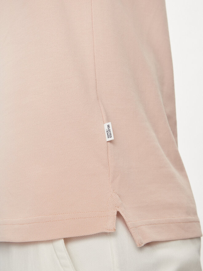 Selected Homme Selected Homme Pólóing 16087839 Rózsaszín Regular Fit