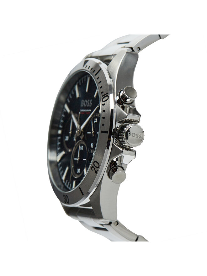 BOSS Ročna ura Boss Troper 1514069 Srebrna