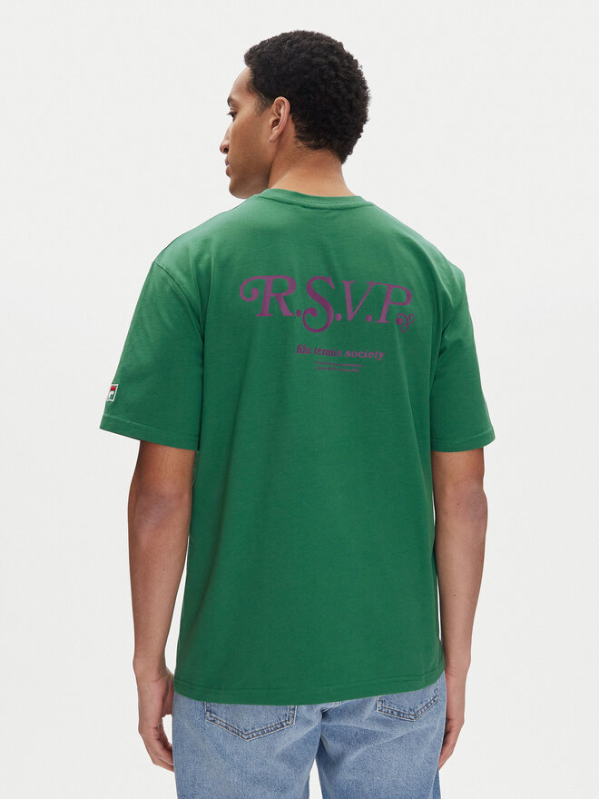 Fila Fila Camiseta Lengeweg FAM0907 Verde Regular Fit