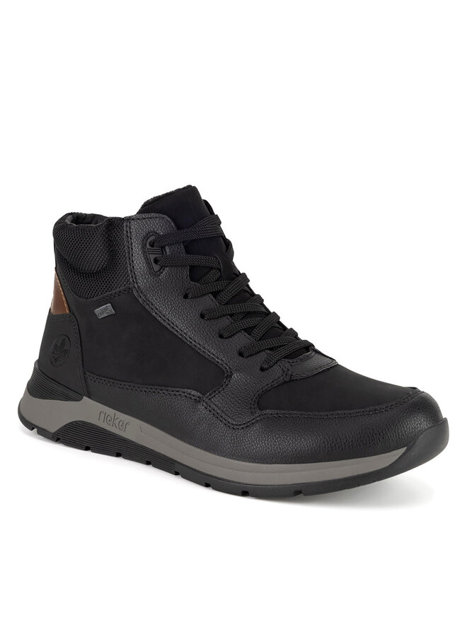 Rieker Schnürschuhe Rieker 39602-00 Schwarz
